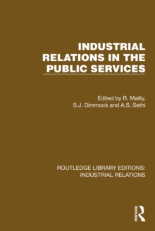 Industrial Relations in the Public Services