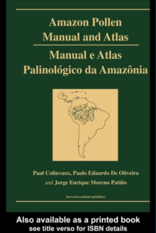 Amazon : Pollen Manual and Atlas