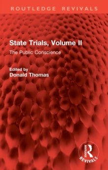 State Trials, Volume II : The Public Conscience