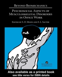 Beyond Biomechanics : Psychosocial Aspects Of Musculoskeletal Disorders In Office Work