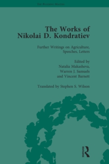 The Works of Nikolai D Kondratiev Vol 4