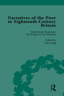 Narratives of the Poor in Eighteenth-Century England Vol 4