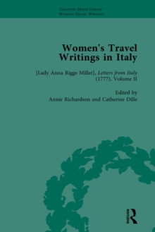 Women's Travel Writings in Italy, Part I Vol 2