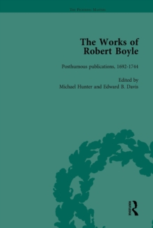 The Works of Robert Boyle, Part II Vol 5