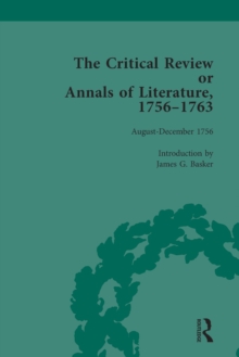 The Critical Review or Annals of Literature, 1756-1763 Vol 2