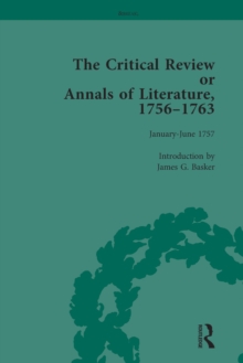 The Critical Review or Annals of Literature, 1756-1763 Vol 3