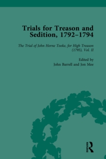 Trials for Treason and Sedition, 1792-1794, Part II vol 7