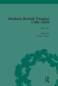 Modern British Utopias, 1700-1850 Vol 5