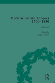 Modern British Utopias, 1700-1850 Vol 7