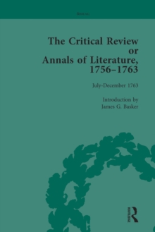 The Critical Review or Annals of Literature, 1756-1763 Vol 16