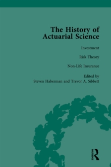 The History of Actuarial Science Vol VII