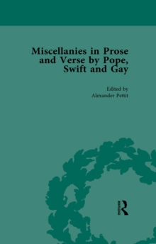 Miscellanies in Prose and Verse by Pope, Swift and Gay Vol 2