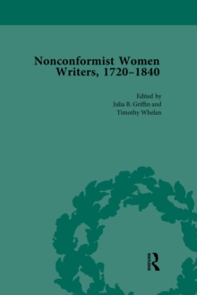 Nonconformist Women Writers, 1720-1840, Part I Vol 2