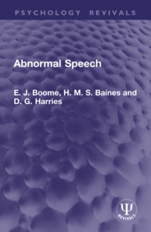 Abnormal Speech