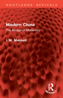 Modern China : The Mirage of Modernity