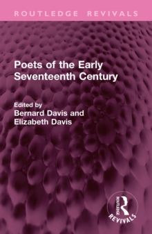 Poets of the Early Seventeenth Century