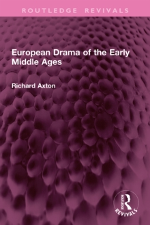 European Drama of the Early Middle Ages