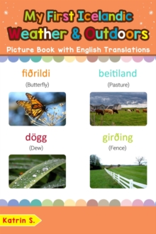 My First Icelandic Weather & Outdoors Picture Book with English Translations