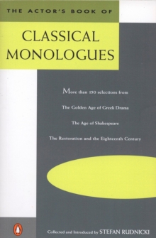 Actor's Book of Classical Monologues