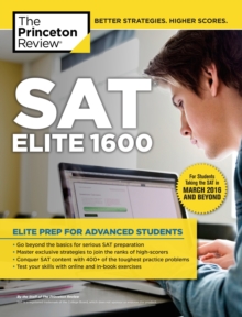 Sat Elite 1600, 2Nd Edition, Paperback / softback Book Sat Elite 1600, 2Nd Edition, Paperback / softback Book