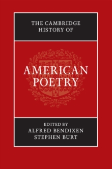 The Cambridge History of American Poetry, Hardback Book The Cambridge History of American Poetry, Hardback Book