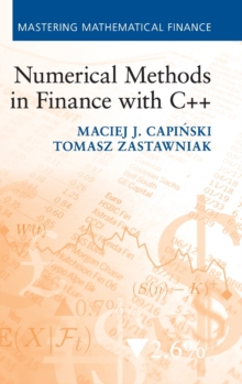 Numerical Methods in Finance with C++, Hardback Book Numerical Methods in Finance with C++, Hardback Book