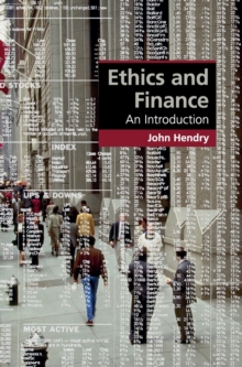 Ethics and Finance : An Introduction, Hardback Book Ethics and Finance : An Introduction, Hardback Book