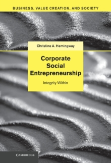 Corporate Social Entrepreneurship : Integrity Within