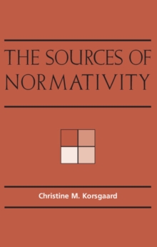 Sources of Normativity