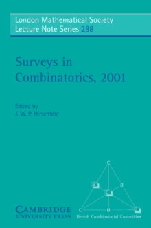 Surveys in Combinatorics, 2001