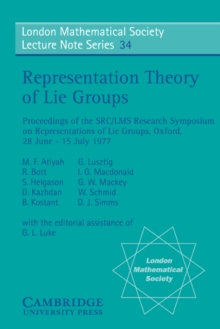 Representation Theory of Lie Groups