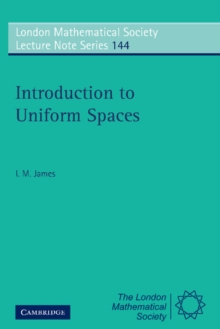 Introduction to Uniform Spaces