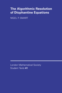 Algorithmic Resolution of Diophantine Equations : A Computational Cookbook