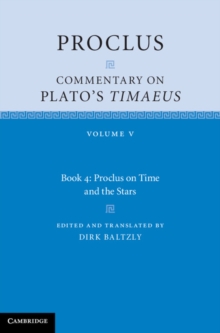 Proclus: Commentary on Plato's Timaeus: Volume 5, Book 4