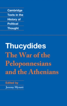 Thucydides : The War of the Peloponnesians and the Athenians