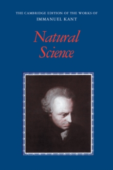 Kant: Natural Science