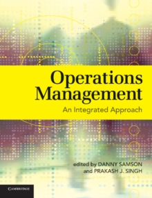 Operations Management : An Integrated Approach