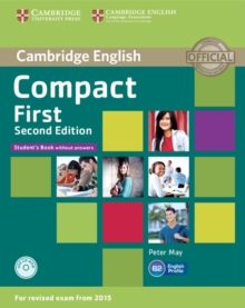Compact First Student's Book without Answers with CD-ROM, Mixed media product Book Compact First Student's Book without Answers with CD-ROM, Mixed media product Book