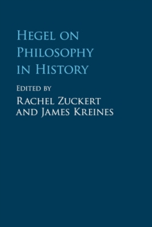 Hegel on Philosophy in History, Paperback / softback Book Hegel on Philosophy in History, Paperback / softback Book