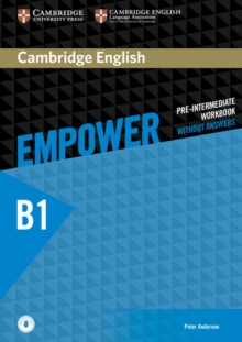 Cambridge English Empower Pre-Intermediate Workbook Without Answers with Downloadable Audio, Mixed media product Book Cambridge English Empower Pre-Intermediate Workbook Without Answers with Downloadable Audio, Mixed media product Book