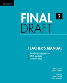 Final Draft Level 2 Teacher's Manual, Paperback / softback Book Final Draft Level 2 Teacher's Manual, Paperback / softback Book