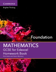 GCSE Mathematics for Edexcel Foundation Homework Book, Paperback Book GCSE Mathematics for Edexcel Foundation Homework Book, Paperback Book