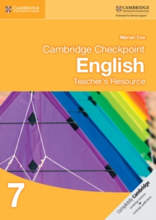 Cambridge Checkpoint English Teacher's Resource 7, CD-ROM Book Cambridge Checkpoint English Teacher's Resource 7, CD-ROM Book