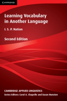 Learning Vocabulary in Another Language, Paperback / softback Book Learning Vocabulary in Another Language, Paperback / softback Book