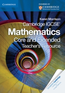 Cambridge IGCSE Mathematics Teacher's Resource CD-ROM, CD-ROM Book Cambridge IGCSE Mathematics Teacher's Resource CD-ROM, CD-ROM Book