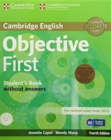 Objective First Student's Pack (Student's Book without Answers with CD-ROM, Workbook without Answers with Audio CD), Mixed media product Book Objective First Student's Pack (Student's Book without Answers with CD-ROM, Workbook without Answers with Audio CD), Mixed media product Book