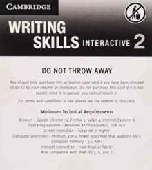 Grammar and Beyond Level 2 Writing Skills Interactive (Standalone for Students) via Activation Code Card, Digital product license key Book Grammar and Beyond Level 2 Writing Skills Interactive (Standalone for Students) via Activation Code Card, Digital product license key Book