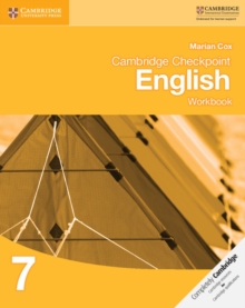 Cambridge Checkpoint English Workbook 7, Paperback Book Cambridge Checkpoint English Workbook 7, Paperback Book
