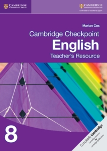 Cambridge Checkpoint English Teacher's Resource 8, CD-ROM Book Cambridge Checkpoint English Teacher's Resource 8, CD-ROM Book