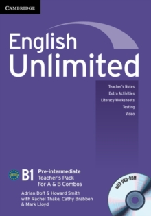 English Unlimited Pre-intermediate A and B Teacher's Pack (Teacher's Book with DVD-ROM), Mixed media product Book English Unlimited Pre-intermediate A and B Teacher's Pack (Teacher's Book with DVD-ROM), Mixed media product Book
